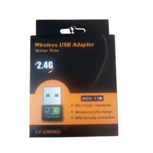 Wireless usb adapter wifi 2.4G LV-UW06D